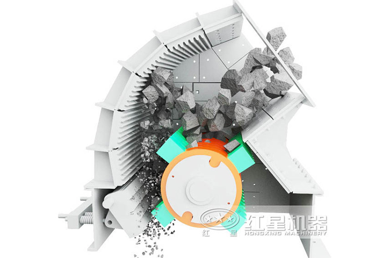 錘式破碎機(jī)作業(yè)演示