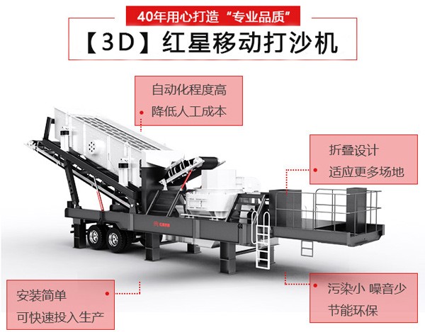 3D紅星移動(dòng)打沙機(jī)圖片