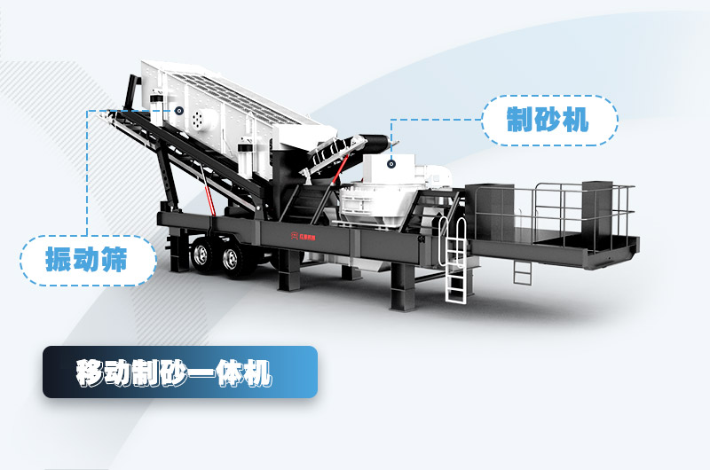 移動(dòng)制砂一體機(jī)，提升效率40%以上